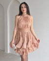 Ruffle Flow Mini Dress