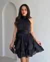 Ruffle Flow Mini Dress