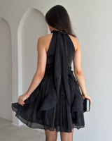 Ruffle Flow Mini Dress