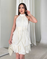 Ruffle Flow Mini Dress