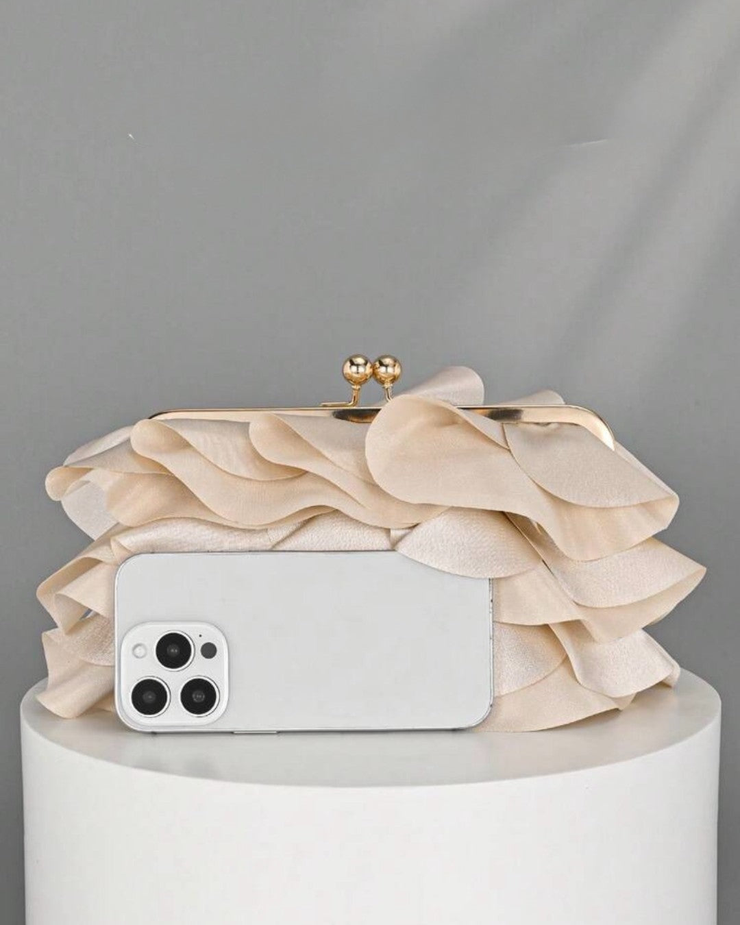 Ruffle Romance Clutch