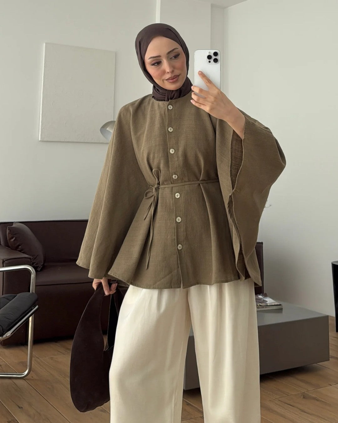 Sara Cape Shirt