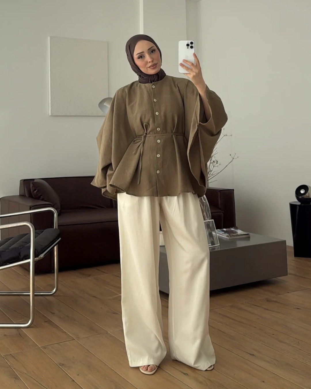 Sara Cape Shirt