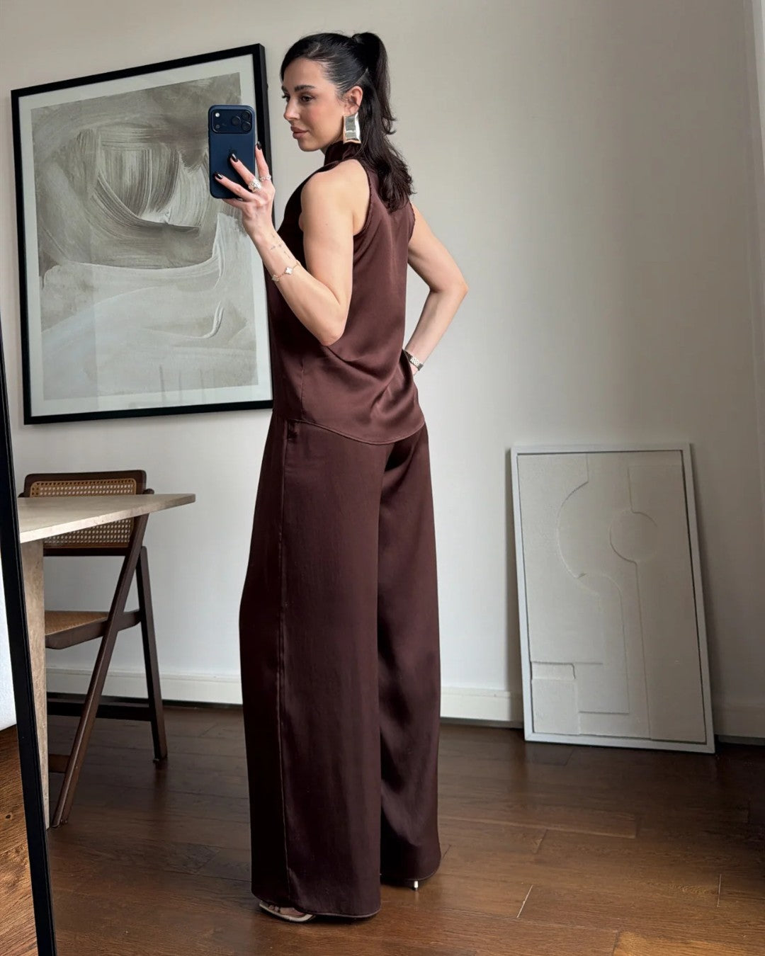 Satin Drape Set