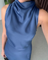 Satin Maxi Dress