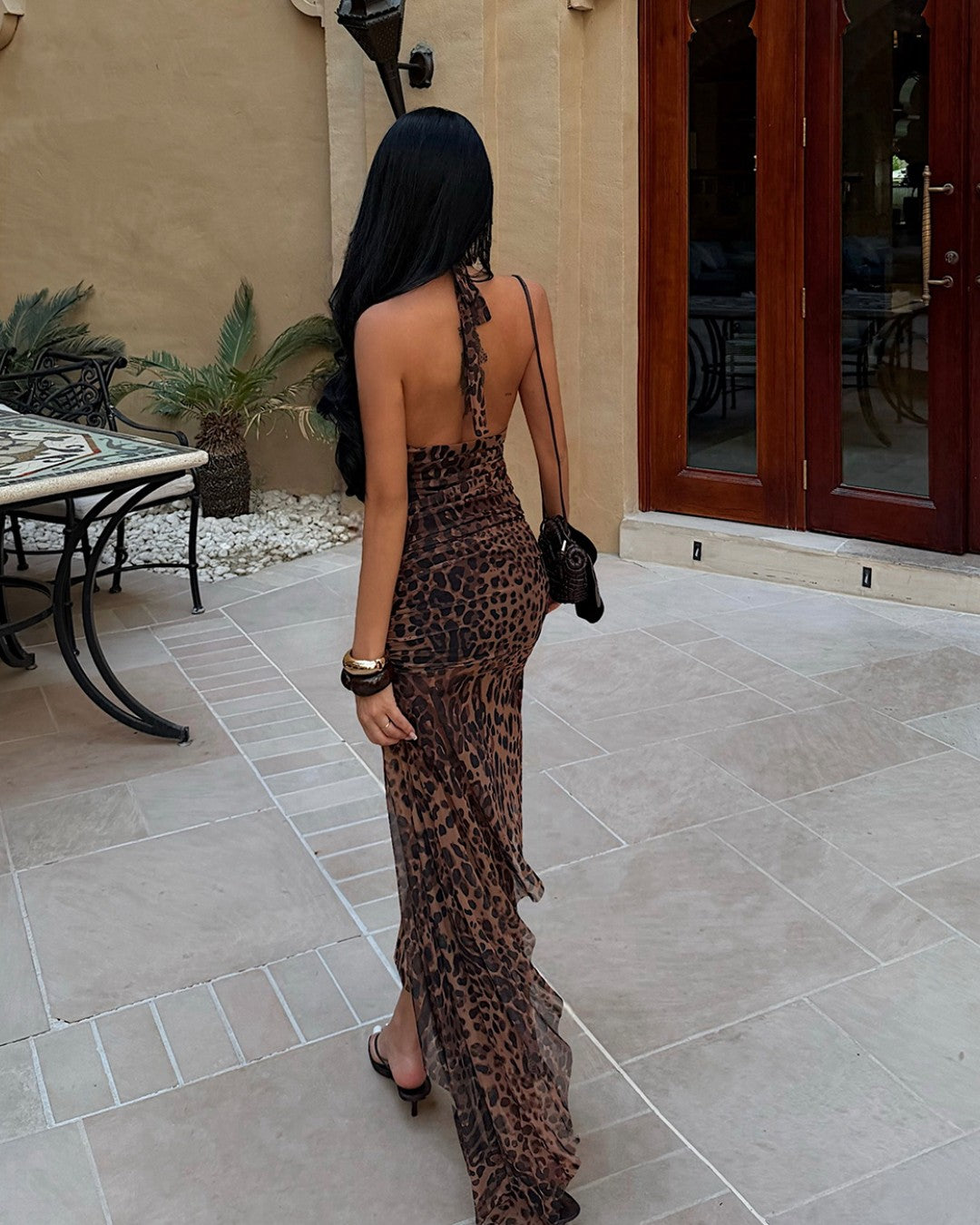 Savannah Leopard Dress