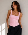 Sculpt Square-Neck Corset Top