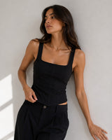 Sculpt Square-Neck Corset Top