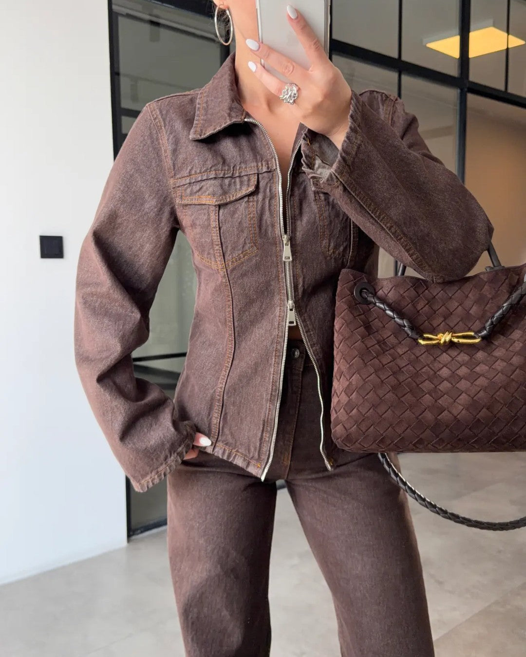 Sculpted Fit Denim Set