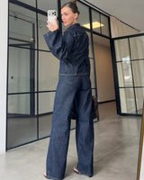Sculpted Fit Denim Set