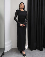Sculpted Lace Dress