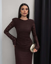 Sculpted Lace Dress
