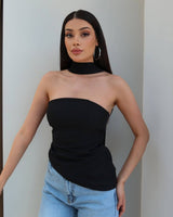 Sculpted Scarf Top
