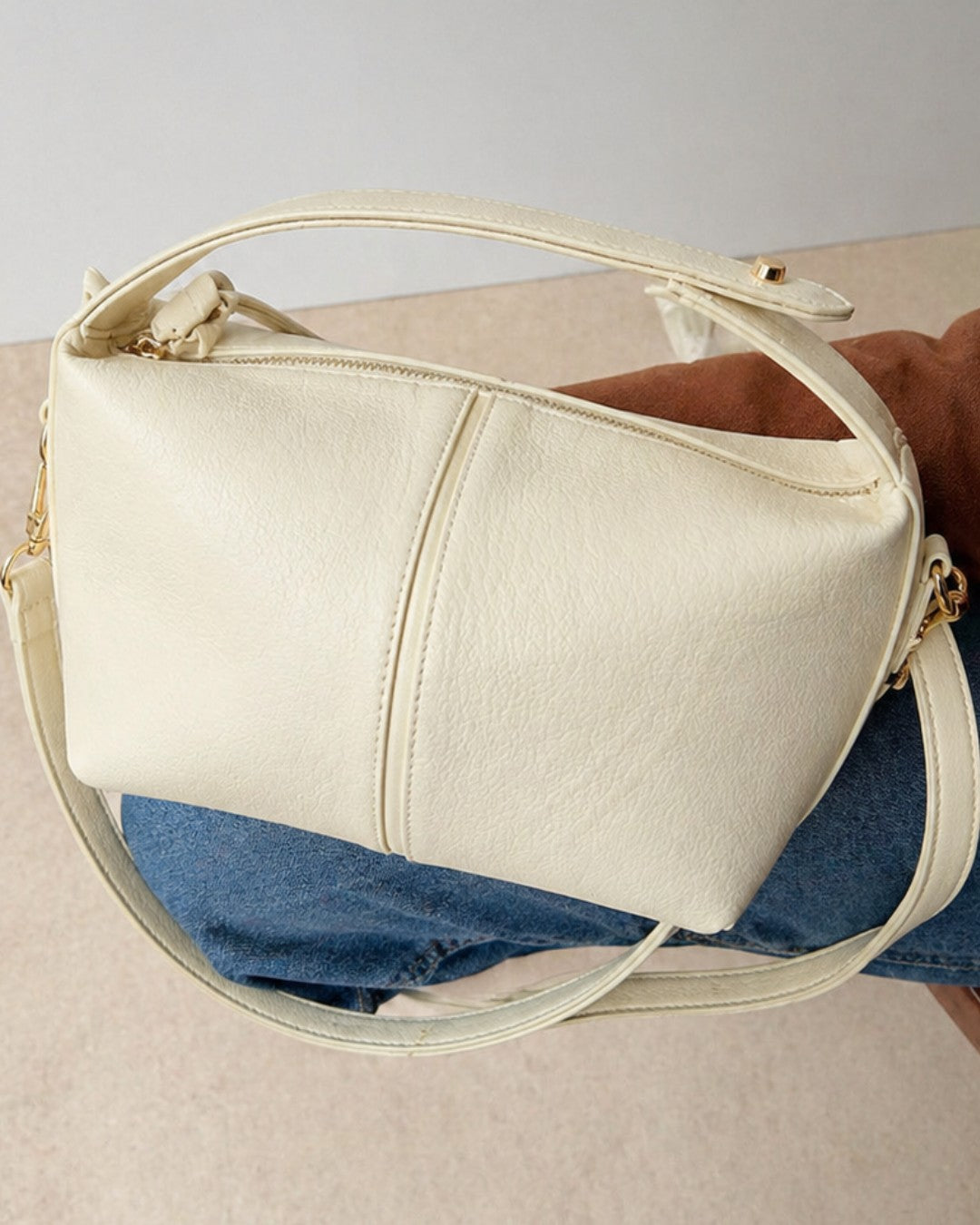 Sculpted Shoulder Bag