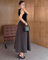 Sculpted Waistline Dress