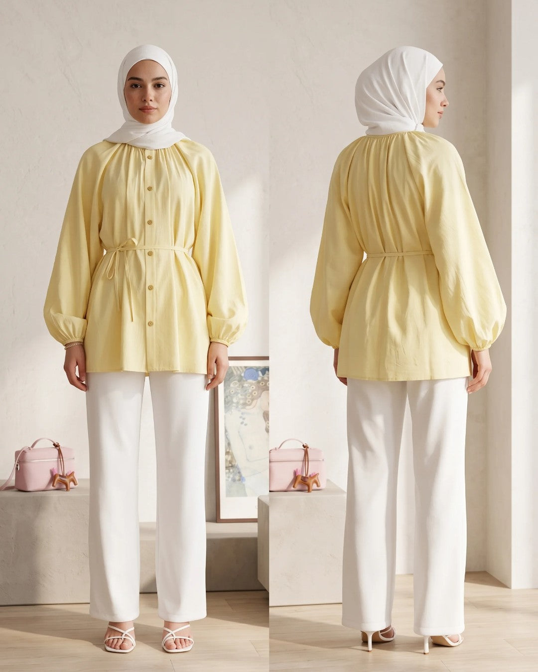 Seren Tie-Waist Shirt