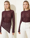 Sheer Lace Top
