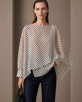 Sheer Polka Top