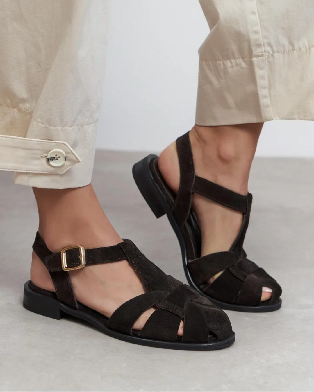 Siena Suede Sandals