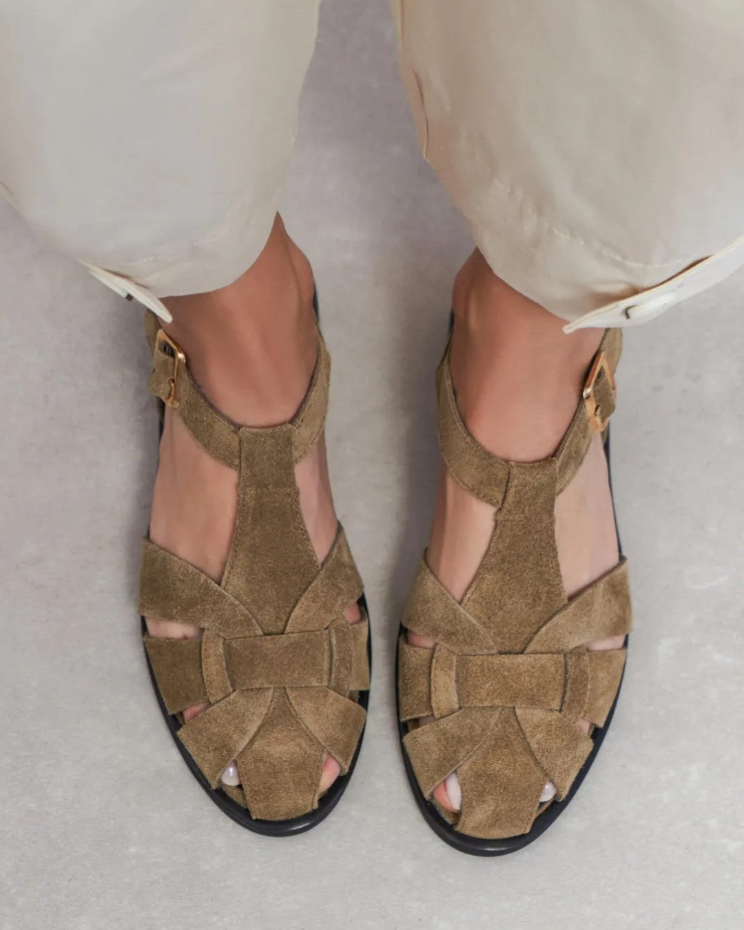 Siena Suede Sandals