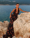 Sienna Bloom Halter Dress