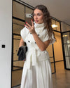 Signature Button Blazer + Belt