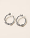 Silver Hoops