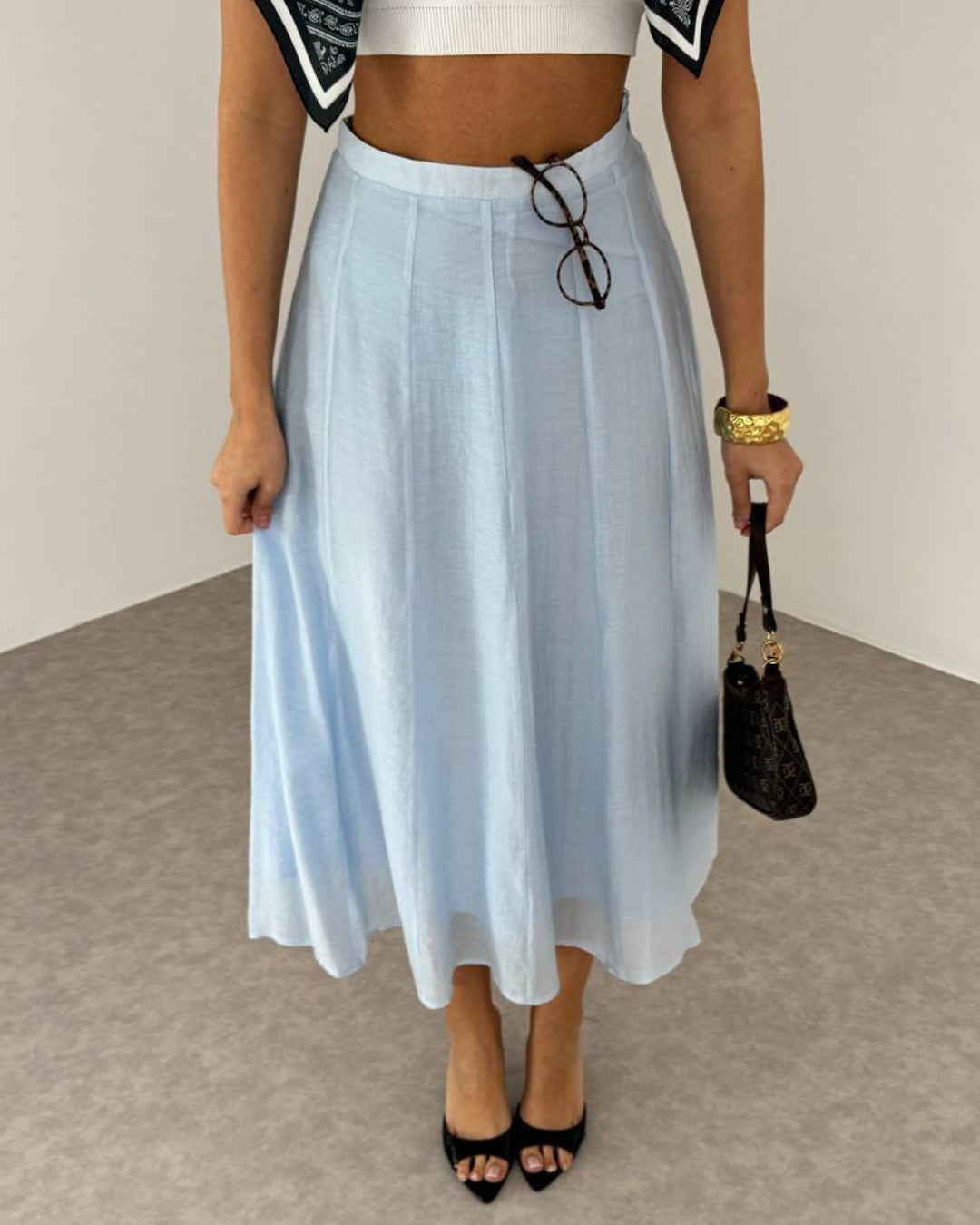 Soft Midi Skirt