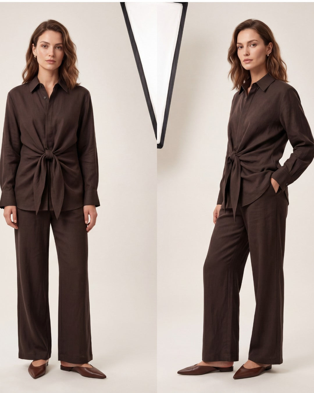 Soft Tie-Waist Set