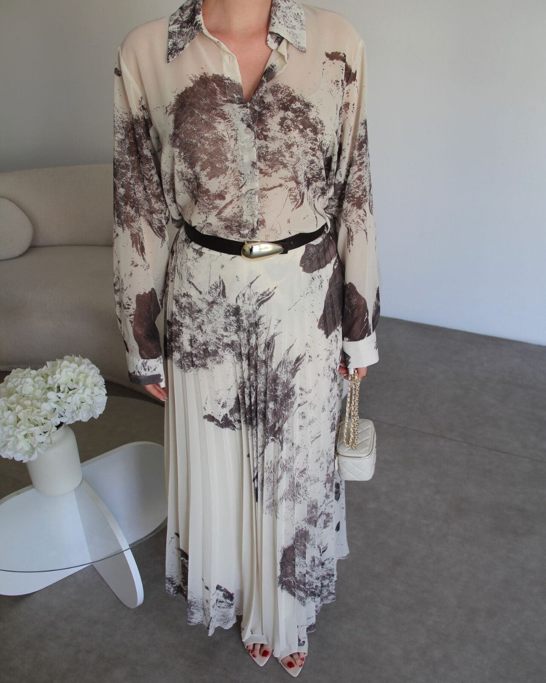 Sophisticated Contrast Set + Belt