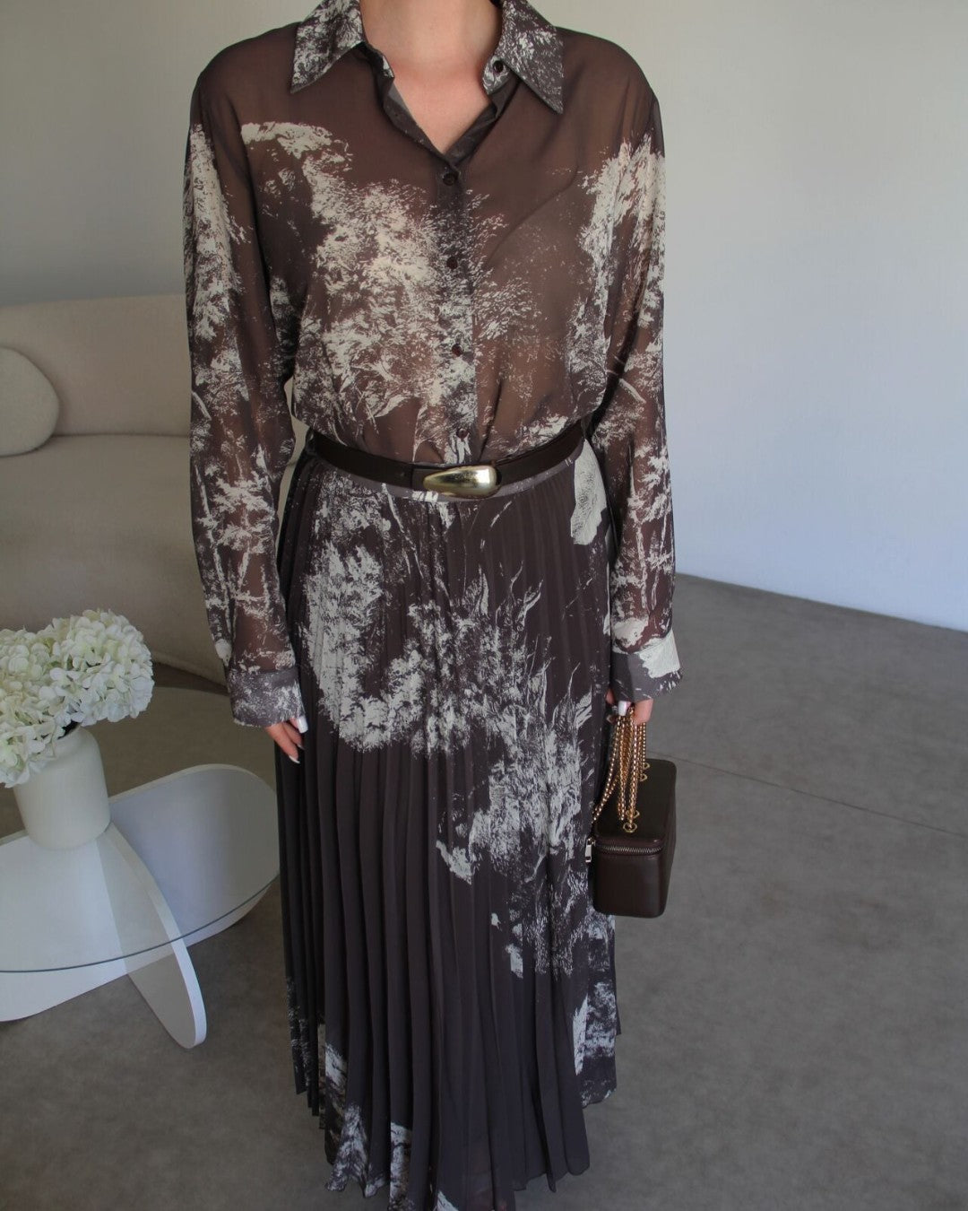 Sophisticated Contrast Set + Belt