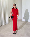 Sorella Draped Evening Dress