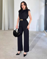 Statement Jumpsuit + Belt