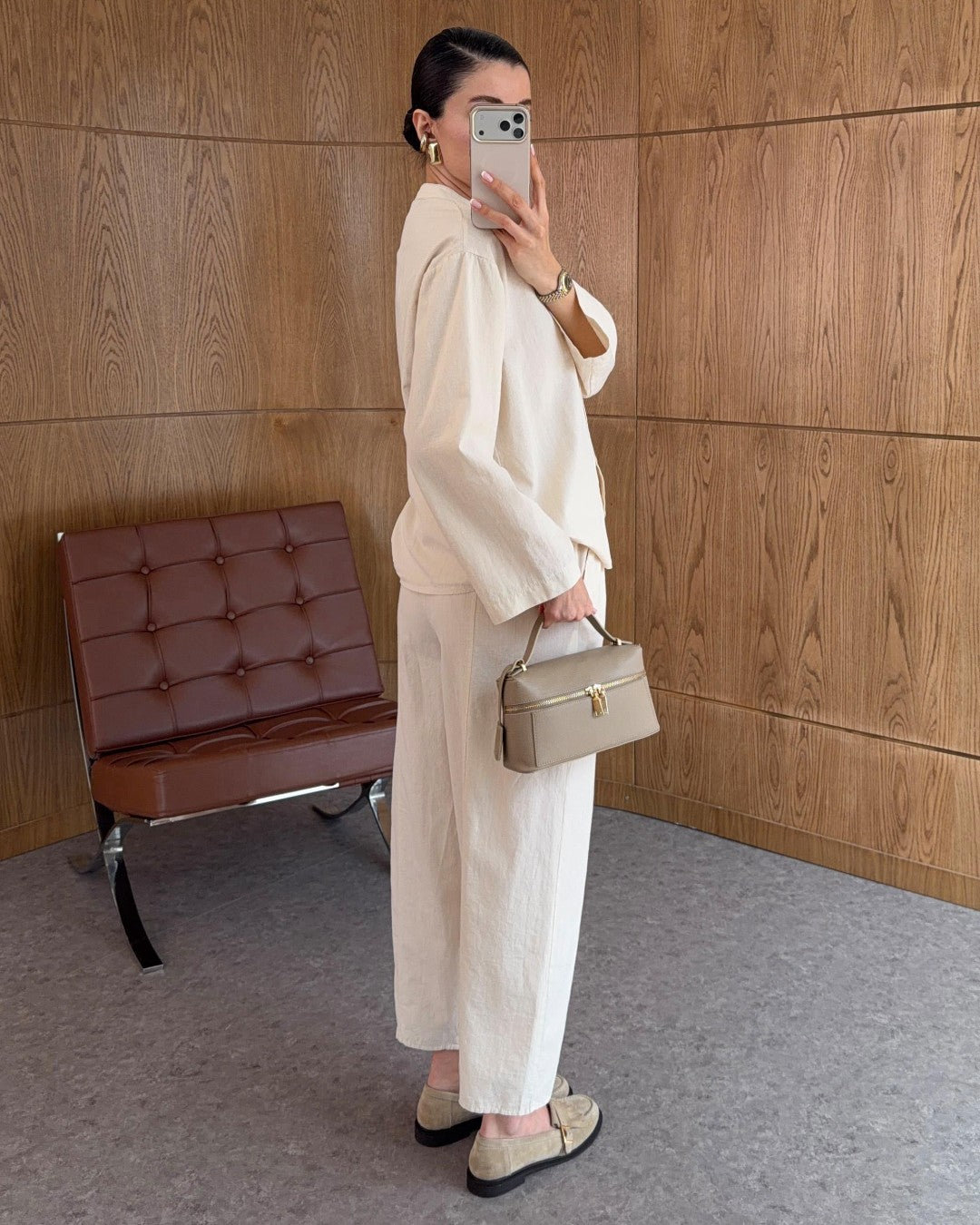 Structured Buttoned Set
