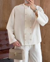 Structured Buttoned Set