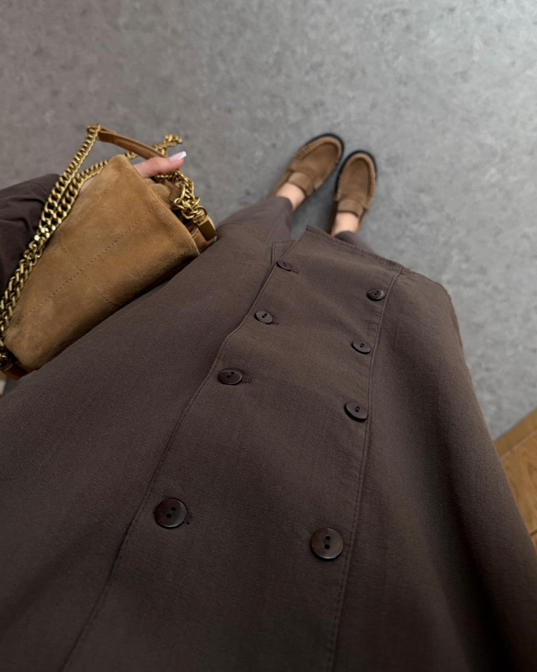 Structured Buttoned Set