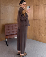 Structured Buttoned Set