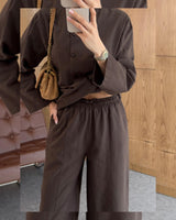 Structured Buttoned Set