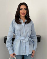 Structured Stripe Shirt
