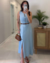 Sunset Coast Denim Dress + Belt