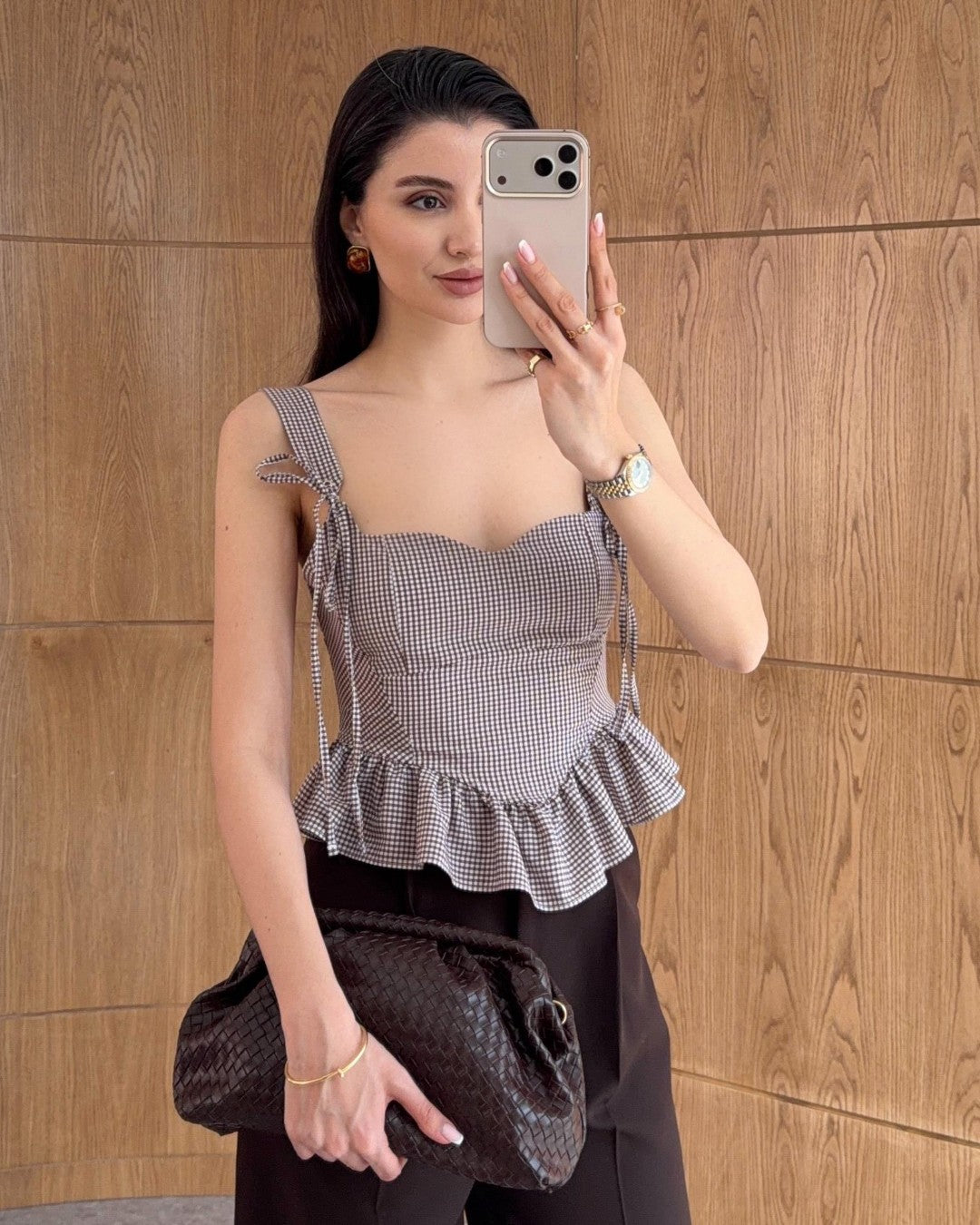 Sweetheart Peplum Top
