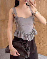 Sweetheart Peplum Top