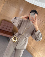 Tailored Co-Ord Set + Belt