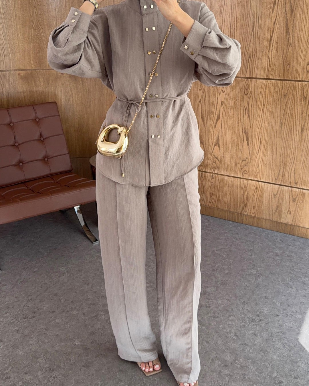 Tailored Co-Ord Set + Belt