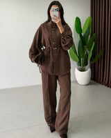 Tailored Co-Ord Set + Belt