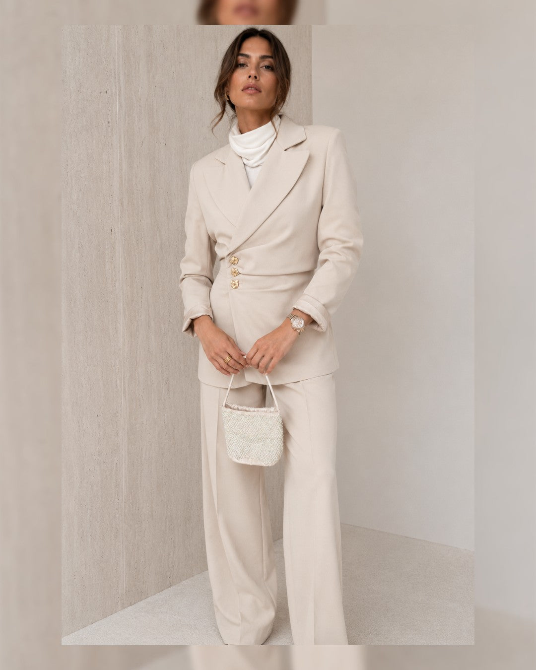The Cinched Waist Suit