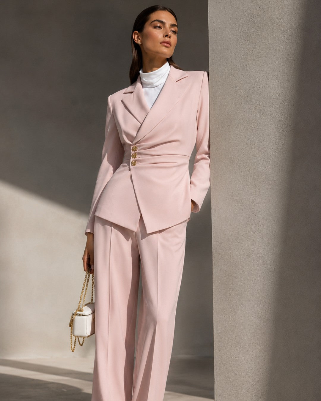 The Cinched Waist Suit
