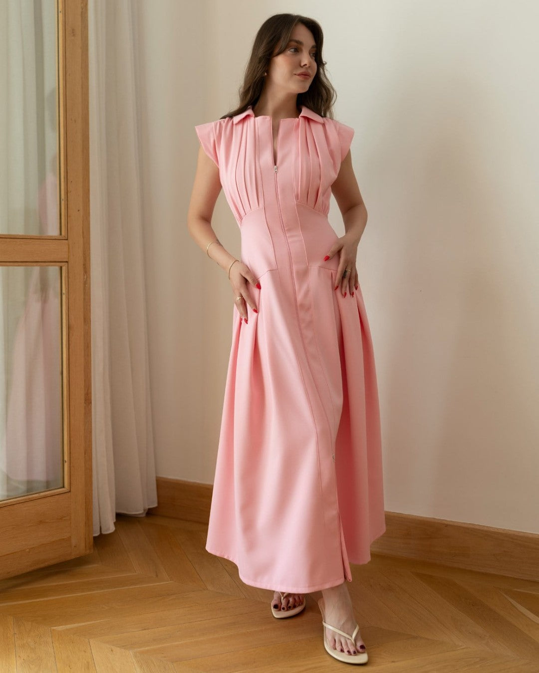 The Clara Zip Dress