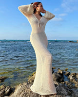 The Coastal Crochet Dress