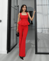 The Colette Peplum Set